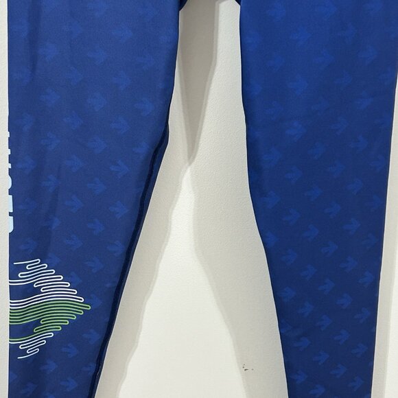 Pelotonia Bend "One Goal End Cancer" Women's Size Small Leggings - Pre-Owned - Picture 6 of 8